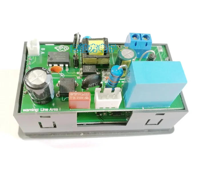 جهاز قياس جهد التيار المتردد ، شاشة LCD رقمية مزدوجة ، مقياس الفولتميتر معزول ، مقياس التيار الكهربائي ، يدعم Modbus