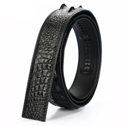 2023 new fashion 3.4cm automatic belt high quality for men women genuine Crocodile leather belt luxury crocodilian free shipping