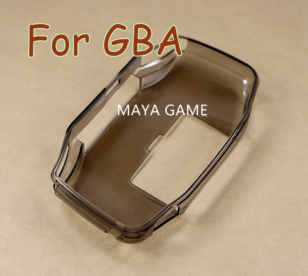 40pcs for GBA GBP Console Protection TPU Cover Pocket Clear Transparent Protective Shell Case