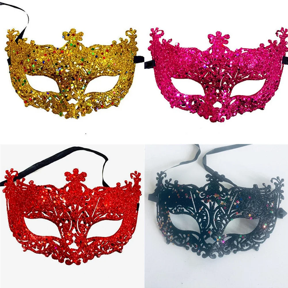 Seksowna koronkowa maska kobiety oko Masquerade impreza z okazji Halloween maski bal maskowy Cosplay Masque weneckie kostiumy maska karnawałowa