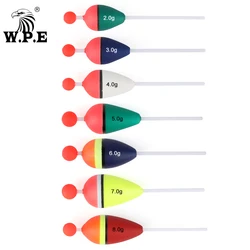 W.P.E  Fishing Float 3pcs/lot Size 2g-6g Fishing Tackle Buoy Bobber Floating Float EVA Foam Vertical Carp Fishing Accessories