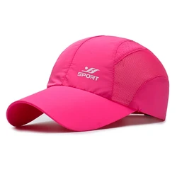 Outdoor Running Cap Lightweight Waterproof Sunshade Breathable UPF50+ Ultra Thin Cooling Hat