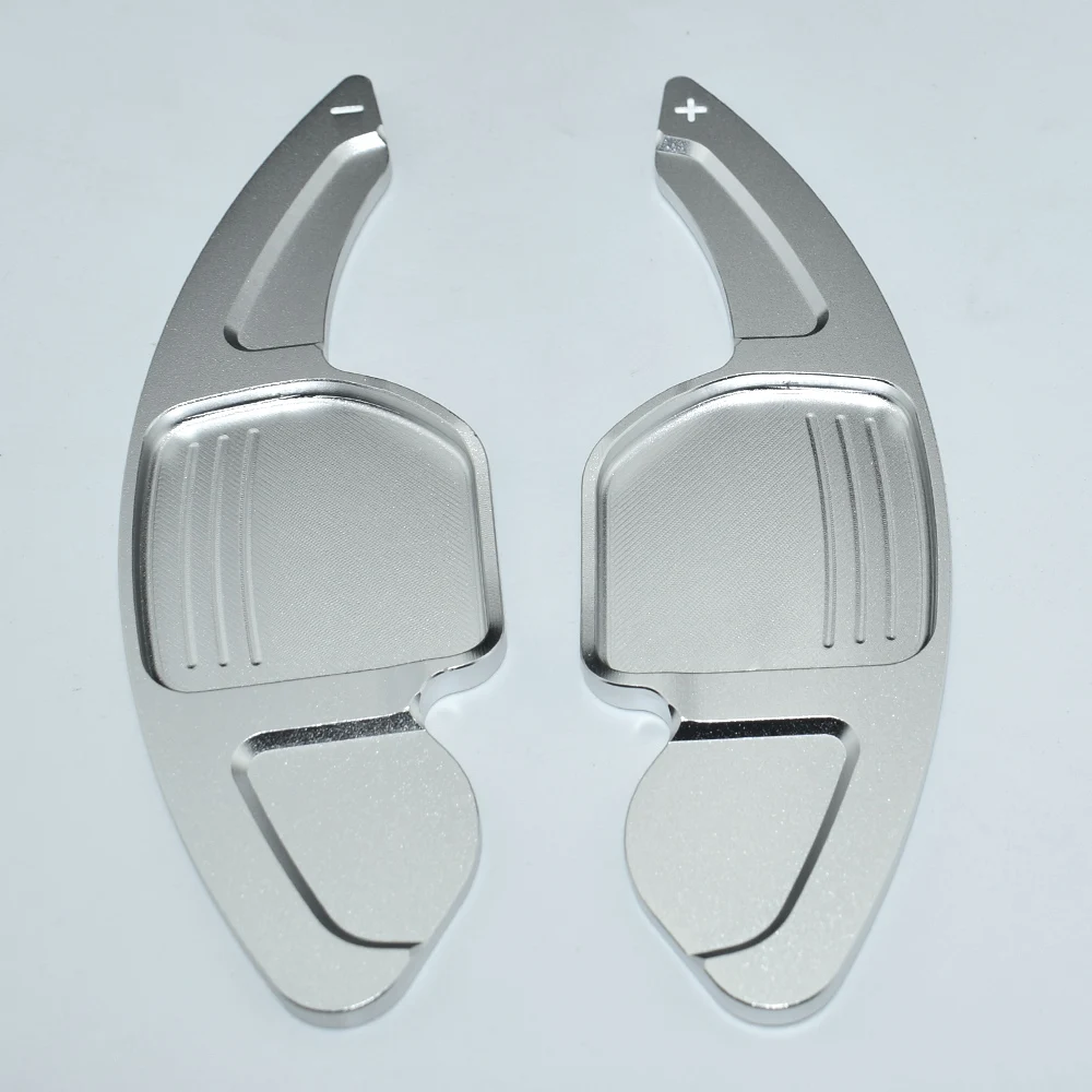 For AUDI A3 S3 A4 S4 B8 A5 S5 A6 S6 A8 R8 Q5 Q7 TT DSG Car Steering Wheel Extension Shifters Shift Aluminum Shift Paddles 2pcs