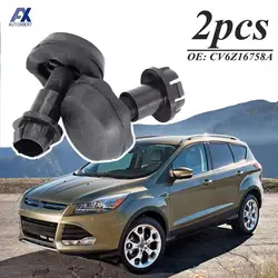 2pcs CV6Z16758A Hood Stop Cushion Rubber Bumper For Ford C-Max Edge Endura Escape Kuga Focus Transit Connect Lincoln MKC