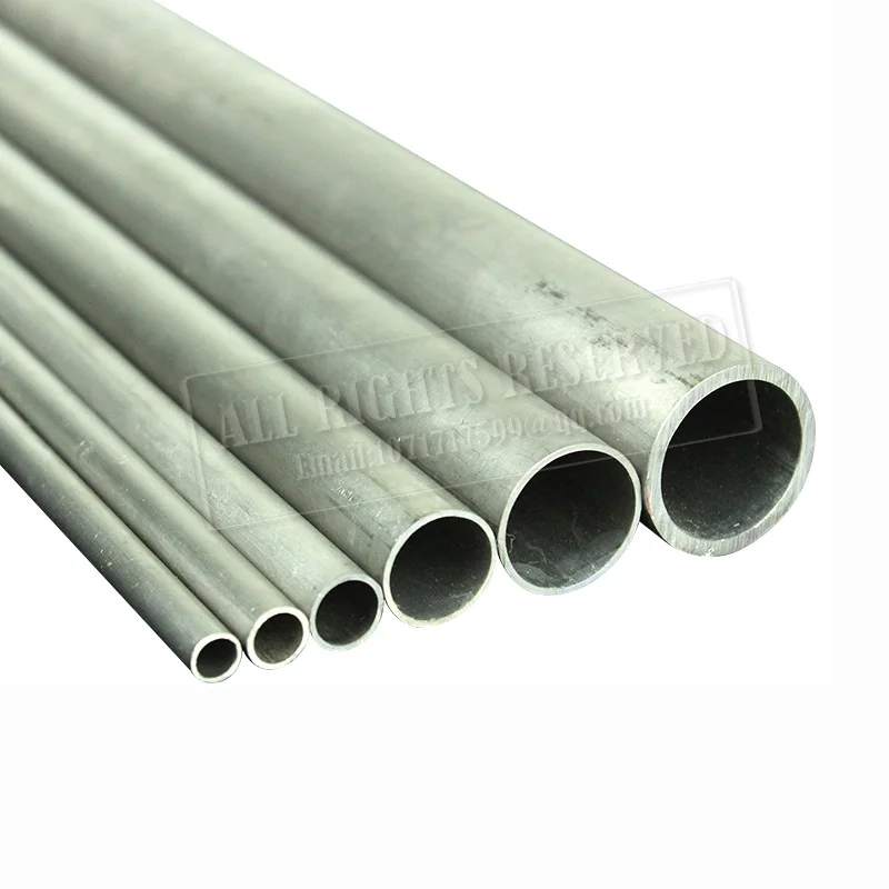 Titanium Tube Alloy Pipe Ti Pipes  Gr2 Seamless Steel Tube 50mm 51mm 60mm 63mm 70mm 76mm 80mm 89mm Car Exhaust Pipe Modification