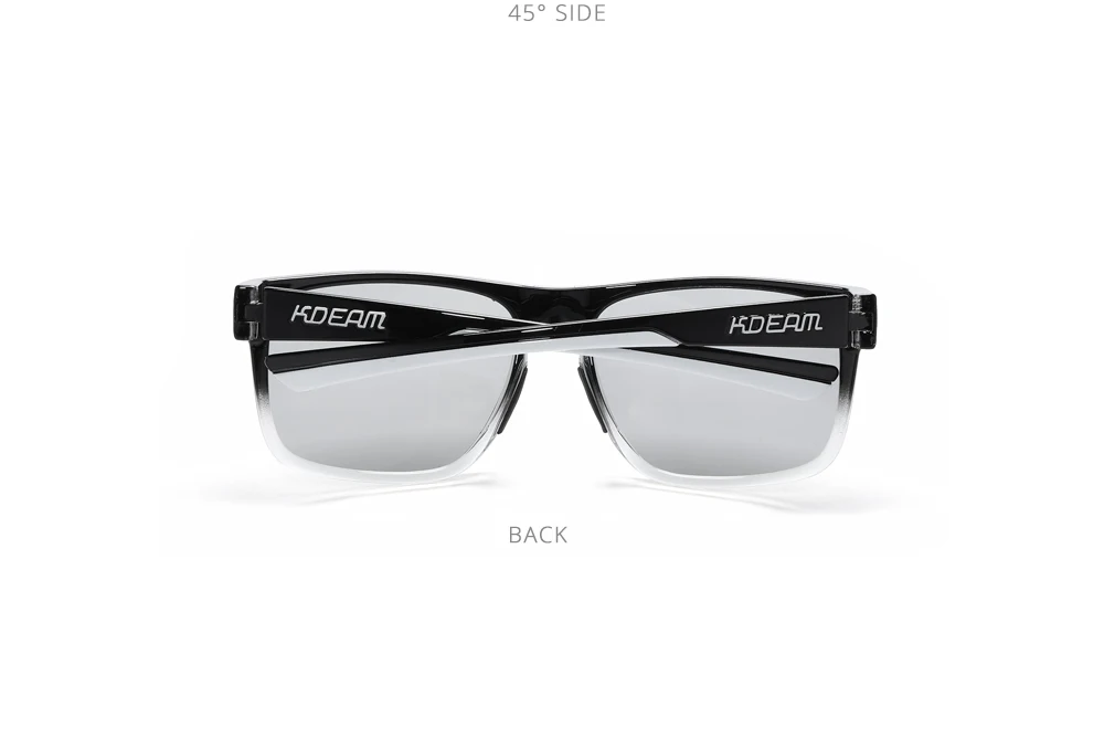 KDEAM Neue Polarisierte Sonnenbrille der Männer Platz Im Freien Photochrome Sonnenbrille Frauen Nicht-Slip Nase Pad Volle Zubehör Enthalten – Detail 22