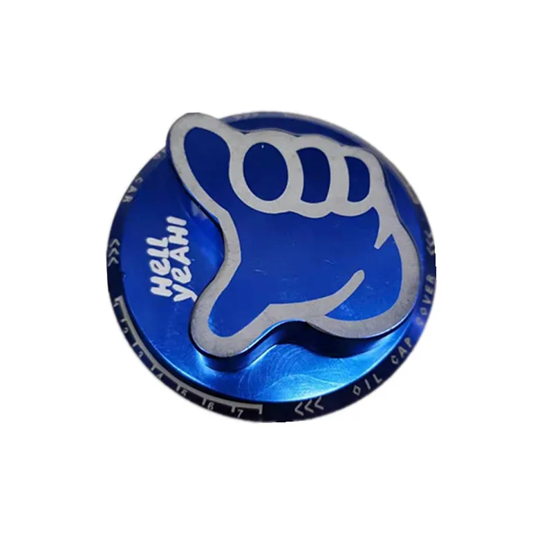 SPSLD New arrived Billet Aluminum Engine Valve Cover Oil Filler Cap For Toyota and  Honda Oil Tank Cover Caps