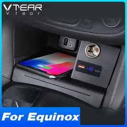 Auto Draadloze Oplader Voor Chevrolet Equinox 2017-2021 Accessoires Interieur Modificatie 15W Snelle Telefoon Opladen Plaat