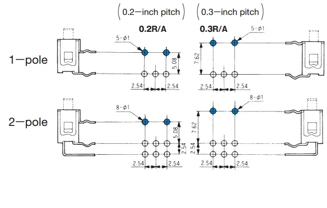 Japan Waterproof and Dustproof Mini Mini Toggle Switch 2-speed 6-pin 90°sliding switch power supply