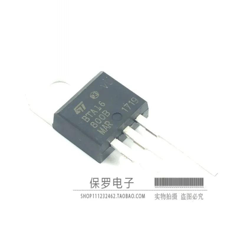 10 Chiếc 100% Orginal Mới Triac BTA16-800B 16A/800V-Thật 220 Cổ Phiếu