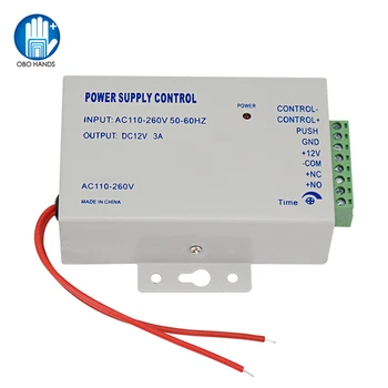 110-240VAC To 12VDC 3A Access Control Power Supply Controller สำหรับระบบควบคุมประตู/วิดีโอ Intercom ระบบ K80