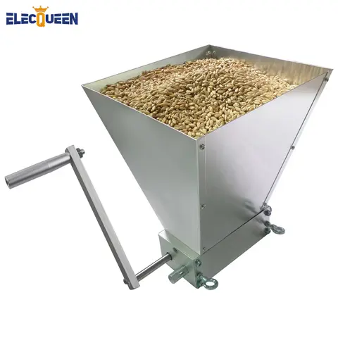 Steel 2-Roller Malt Mill ELECQUEEN