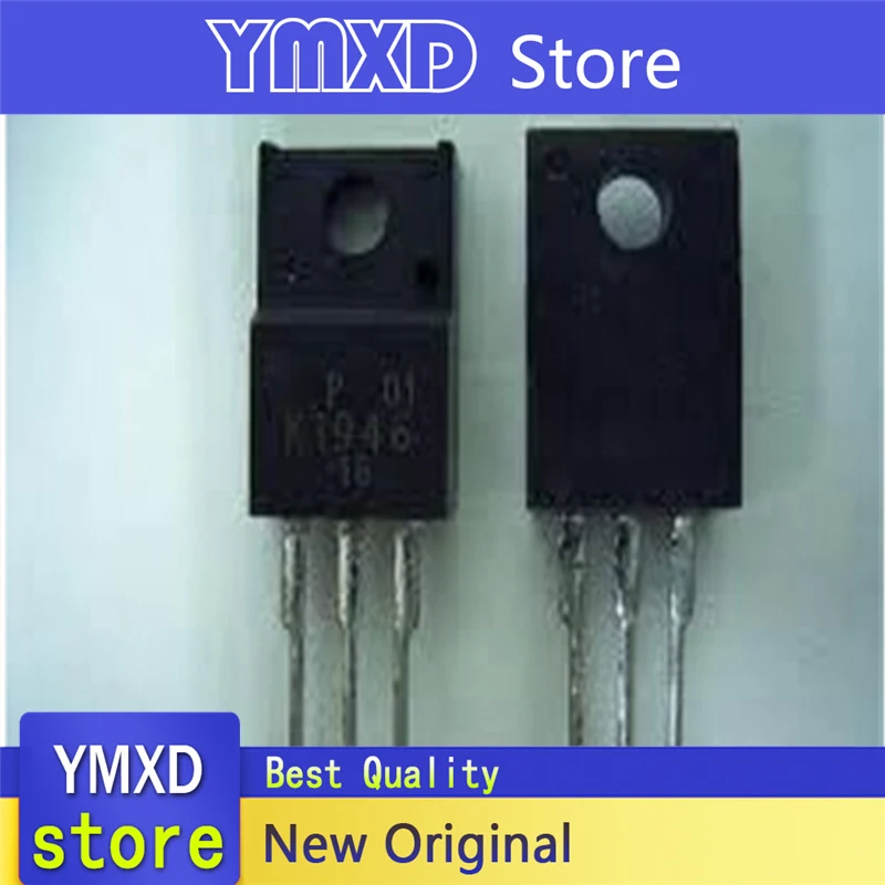 10 개/몫 새로운 원본 2SK1946 K1946 TO220F 전계 효과 튜브 재고 있음