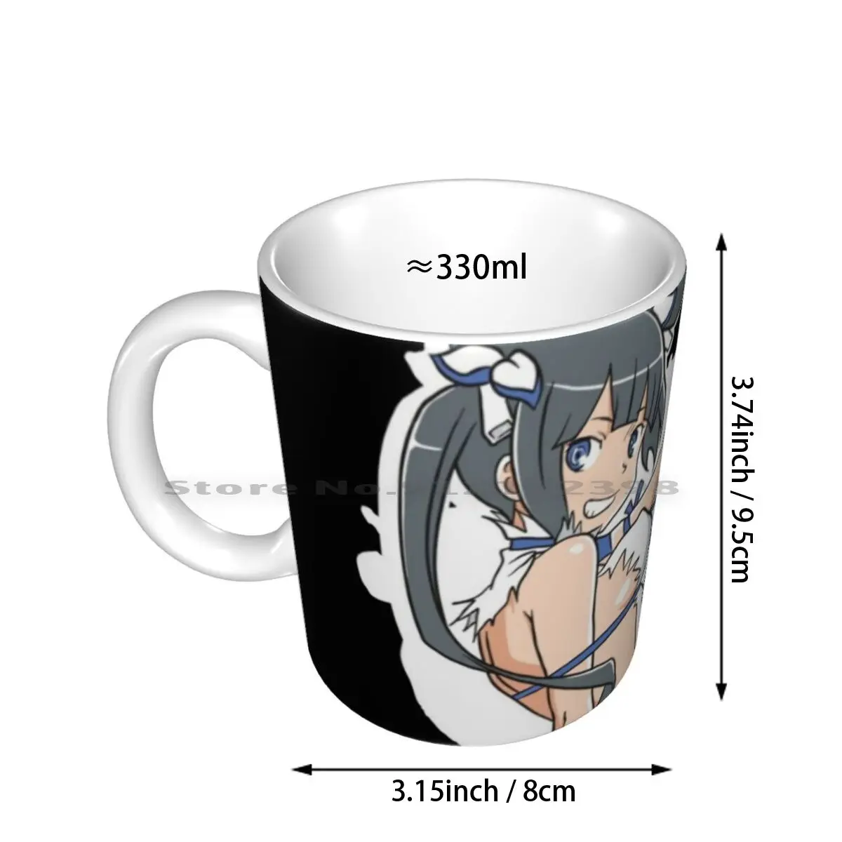 Cute Goddess Ceramic Mugs Coffee Cups Milk Tea Mug Hestia Dan Machi Danmachi Is It Wrong To Try To Pick Up Girls In A Ais