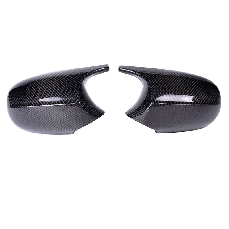 Real Carbon Fiber Side Mirror Cover Caps Fit For BMW 3 Series E90 E91 E92 E93 E81 E82 E87 E88 Pre-LCI / LCI Replacement Cover