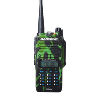 Walkie Talkie Baofeng UV-9R Plus Camoufalge UHF VHF Dual Band 8W 128CH  IP57 Waterproof VOX FM Two Way Radio with Headset