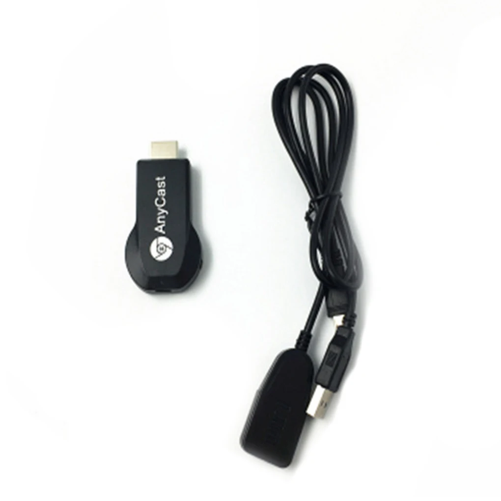Anycast M4 2.4G/5G 4K Miracast Any Cast Wireless Receiver TV Dongle 1080P Screen HDMI-compatible For DLNA Miracast