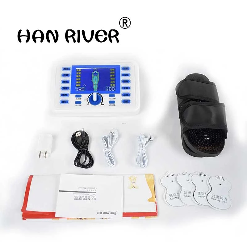 

Intermediate frequency digital pulse acupuncture massager multi-function meridian therapy cervical lumbar therapeutic apparatus