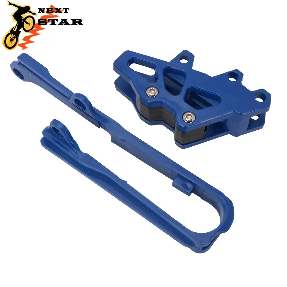 Protetor de corrente para motocicleta, guia de plástico abs + cabo oscilante para suzuki drz400, drz400e, drz400s, drz 400, 400e, 400s 2006-2012