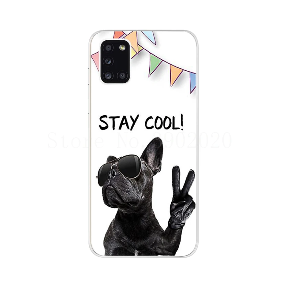 For Samsung Galaxy A31 Case SM-A315F A315 Capas Bumper Silicone Soft Back Painte Phone Cases For Fundas Samsung Galaxy A31 Cover