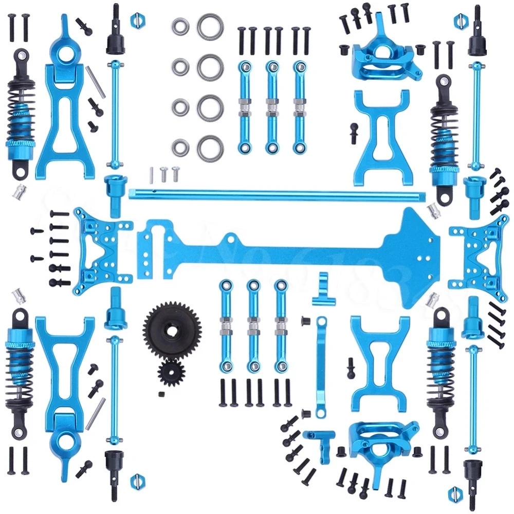 Complete Upgrade Parts For Wltoys A959 Vortex 1/18 2.4G 4WD Electric RC Car Off-Road Buggy Hop-Up Fit A969 a979