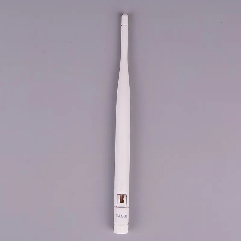 2.4Ghz Antenna Wifi 5dbi SMA Male Connector White 2.4 Ghz Antena Omni-Directional Router Antenna