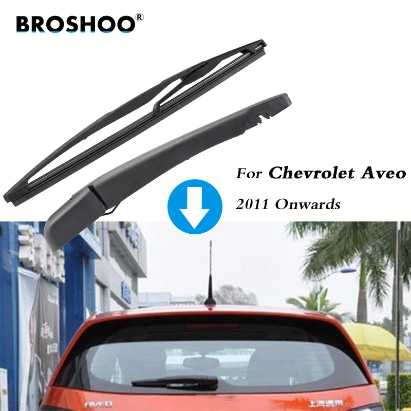 Car Wiper Blade Rear Back Window Windscreen Windshield Wipers Auto Accessories For Chevrolet Aveo Hatchback 265mm 2011 Onwards