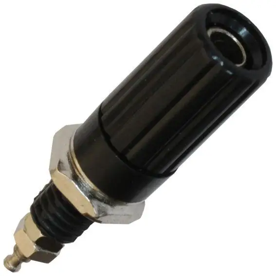 Mengikat Posting Kabel Speaker Amplifier 4mm Pisang Plug Jack Konektor Merah & HITAM