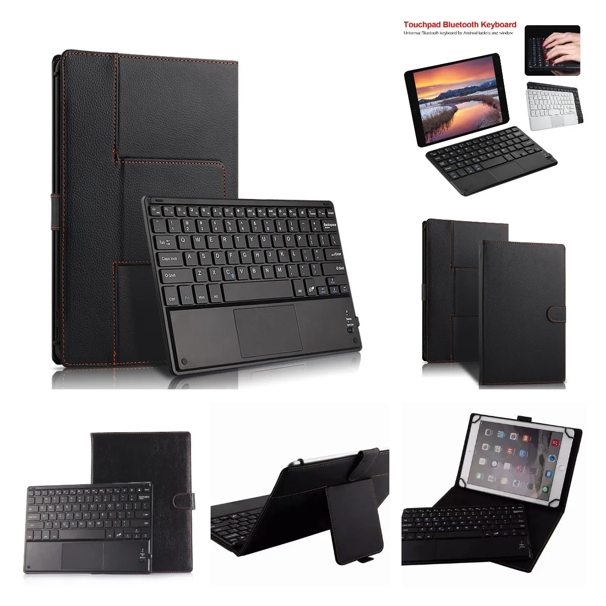 Spanish Keyboard Case For Teclast T40 Plus T40Plus 10.4 Tablet Cover Hebrew French Thai Korean Arabic Russian Bluetooth Keyboard