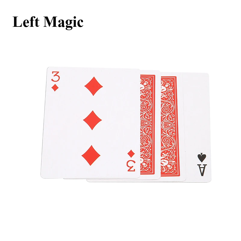 King Of King Cards Magic Tricks Close Up Street Trick Professional Card Trick Magic Gimmick PropsToys Accessories Comedy