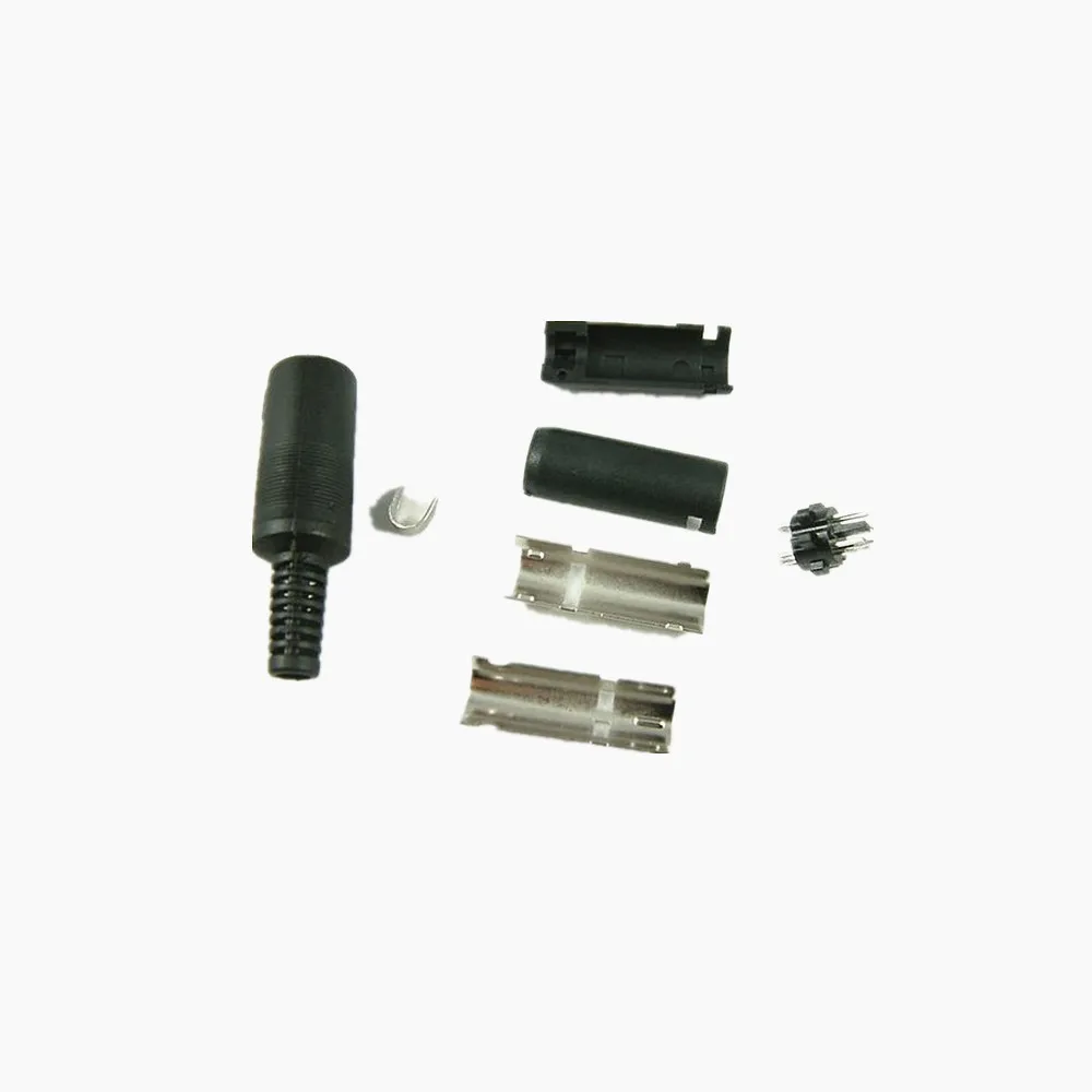 10pcs 6PIN Data Connector Plug For YAESU FT-817ND FT-857D FT-897D FT-818 For KENWOOD D710 TS-480 Radio