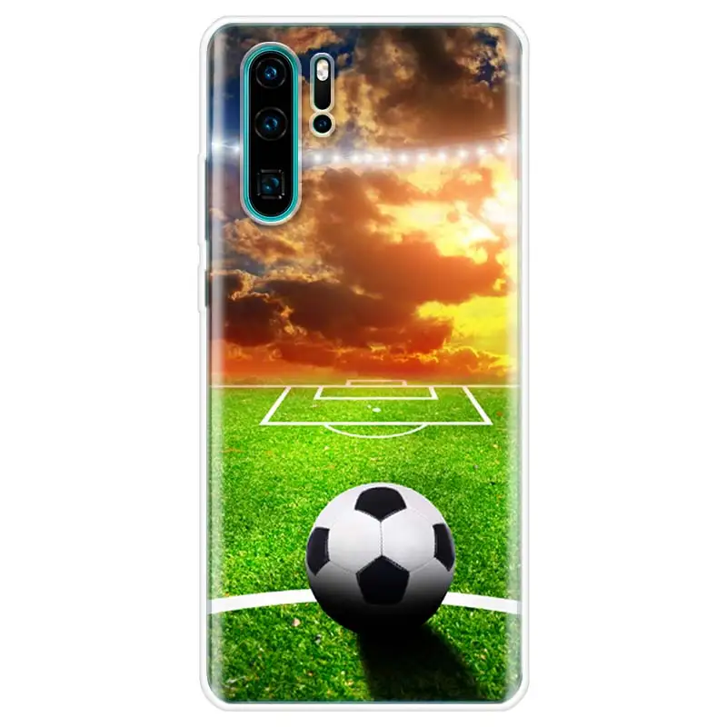 Fire Football Soccer Ball Cover Phone Case For Huawei Y5 Y6 Y7 Y9S P Smart Z 2019 Honor 10 Lite 9 20 9X 8S 8X 8A Pro 7A 7X Coque