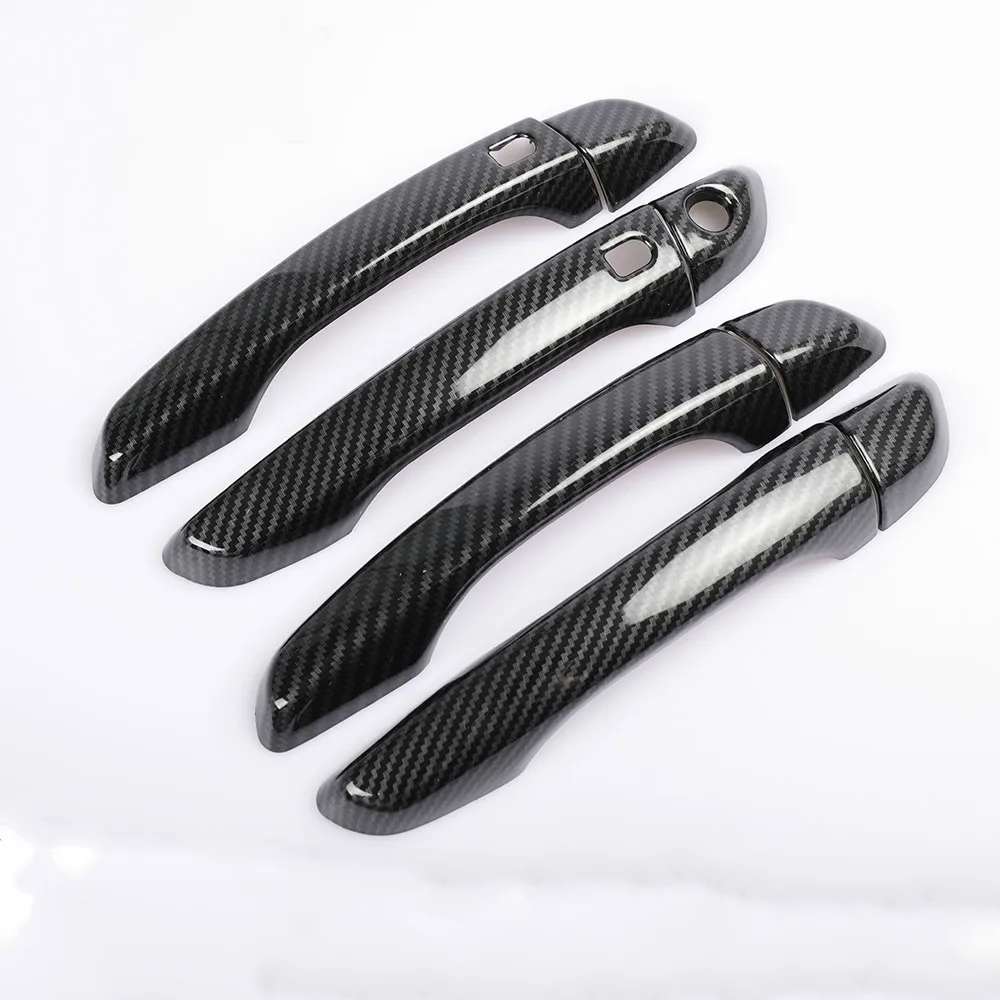 For Hyundai Accent 2017 2018 2019 2020 New Chrome Car Door Handle Cover Trim Sticker Car Styling Accessories Overlay