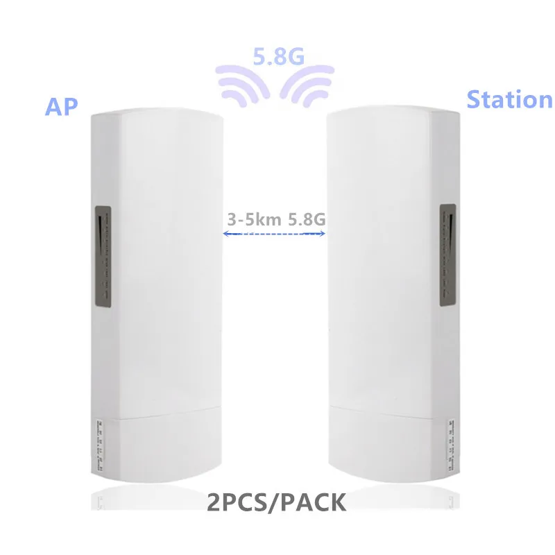 9344 9331 3 5km 칩셋 WIFI 라우터 중계기 CPE 긴 Range300Mbps 5.8G 옥외 AP 라우터 AP 브리지 클라이언트 라우터 중계기