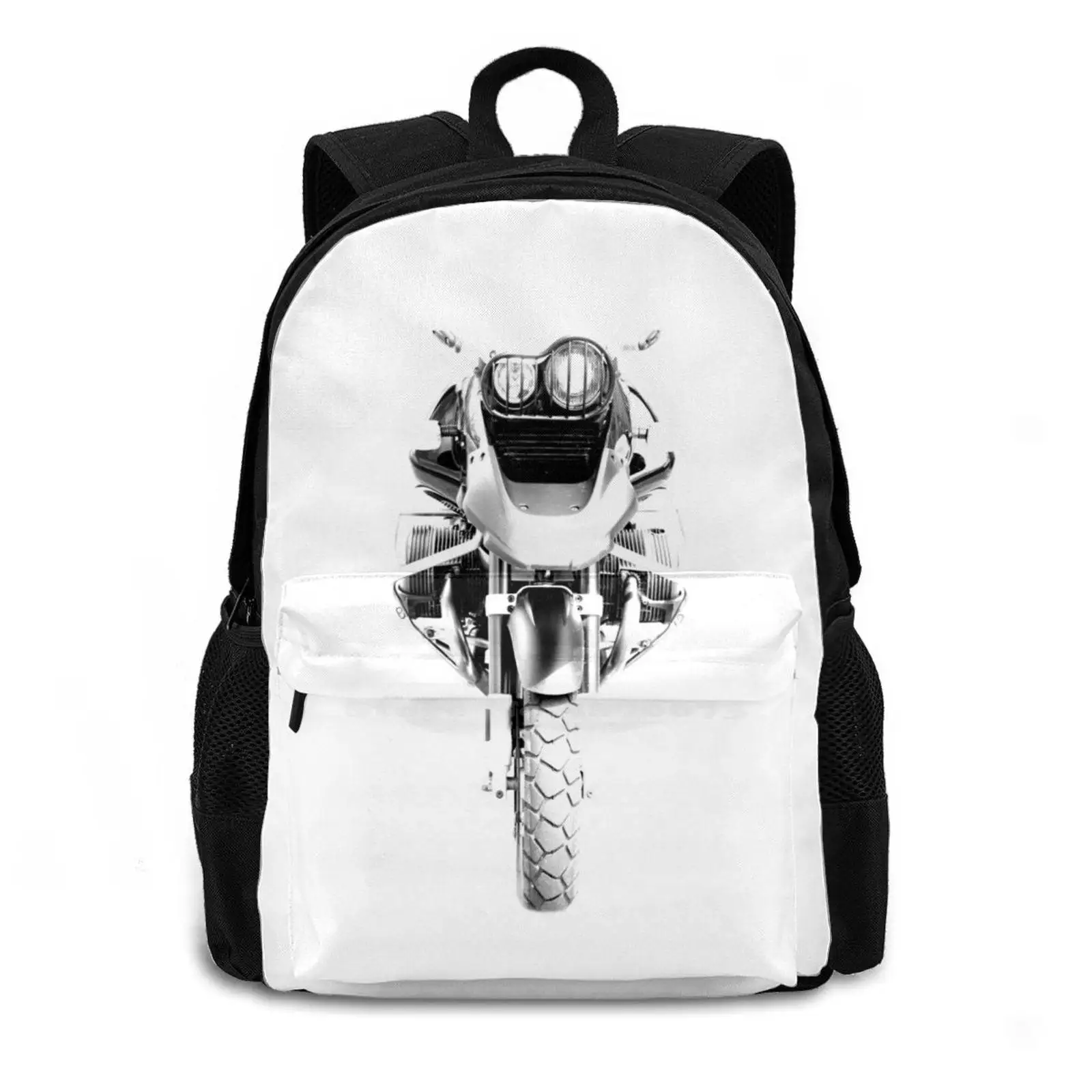 Dragonfly-The T Hot Sale Schoolbag Backpack Fashion Bags Motorbike Colinsart Bw Hi Key 2 Wheels