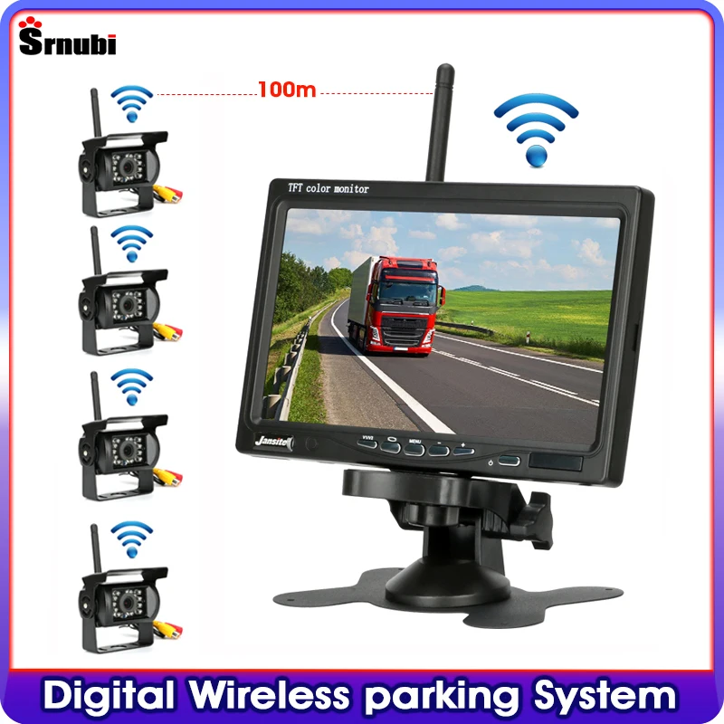 Wireless Digital signal Truck Camera 7