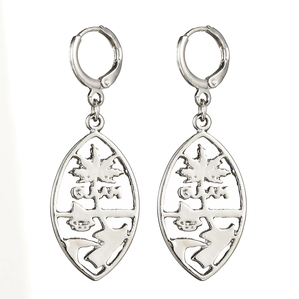 Ethlyn Guam Necklaces Earrings Rings Jewelry Sets for Women Men White Gold Color Micronesia Guam Ethnic Party Gift S183