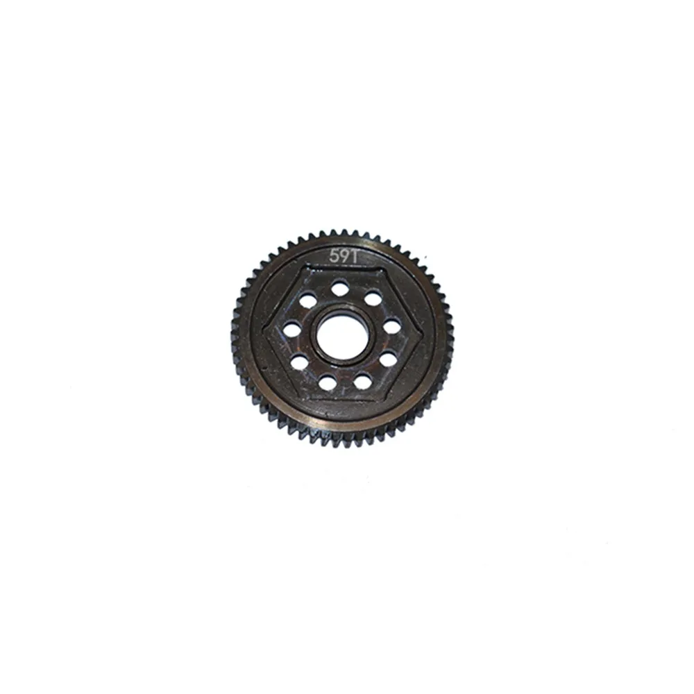 45# Hardened Steel Center Gearbox Main Gear 59T/60T Spur Gear for LOSI 1/18 Mini-T 2.0 2WD Stadium Truck RTR Upgrade Kits