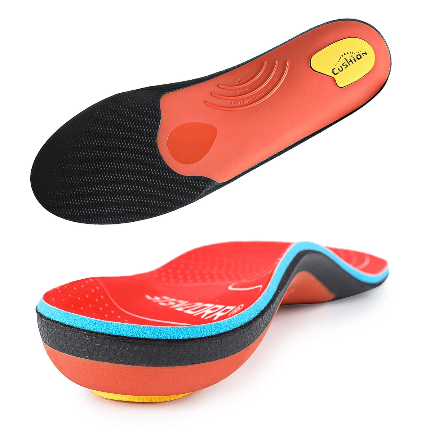 Orthopädische Sport-Einlegesohle für Plantarfasziitis, für Männer und Frauen, Sneaker, Plattfüße, hohe Fußgewölbestütze, orthopädische Einlagen, Plantillas-Einlegesohle – Detail 22