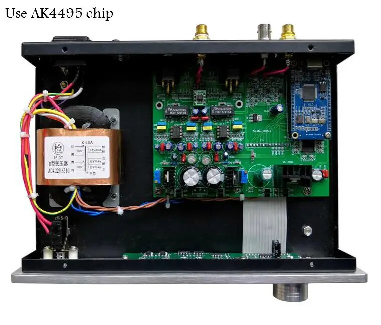 Пульт дистанционного управления XiangSheng DAC-06 AK4495 Ламповый ЦАП Баланс XMOS HD Внешняя звуковая карта Усилитель для наушников DAC06A