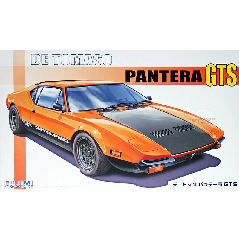 1/24 Fujimi Plastic Assembled Car Model Toy De Tomaso PANTERA GTS Static Model DIY Model Kit #12553