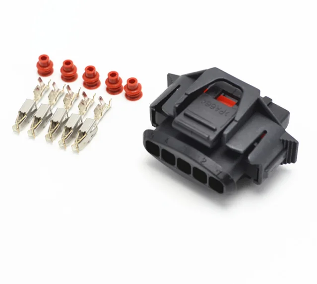 200 sets  5 Pin Female Waterproof Automotive Connector Oxygen Sensor connectors Plug DJ7056A-3.5-21