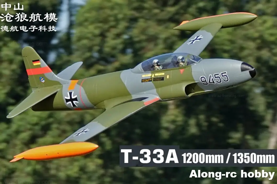 

Freewing Electric RC 80 jet Plane 80mm EDF T33 T-33A SHOOTING STAR Plane 6s PNP or kit+s Retractable Landing Gear airplane