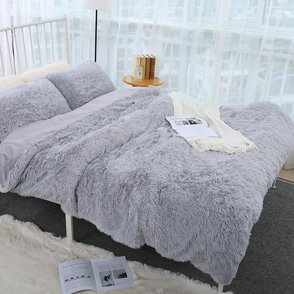 80x120cm Soft Fluffy Shaggy Warm Bed Sofa Bedspread Bedding Sheet Throw Blanket Travel Patchwork Bedspread