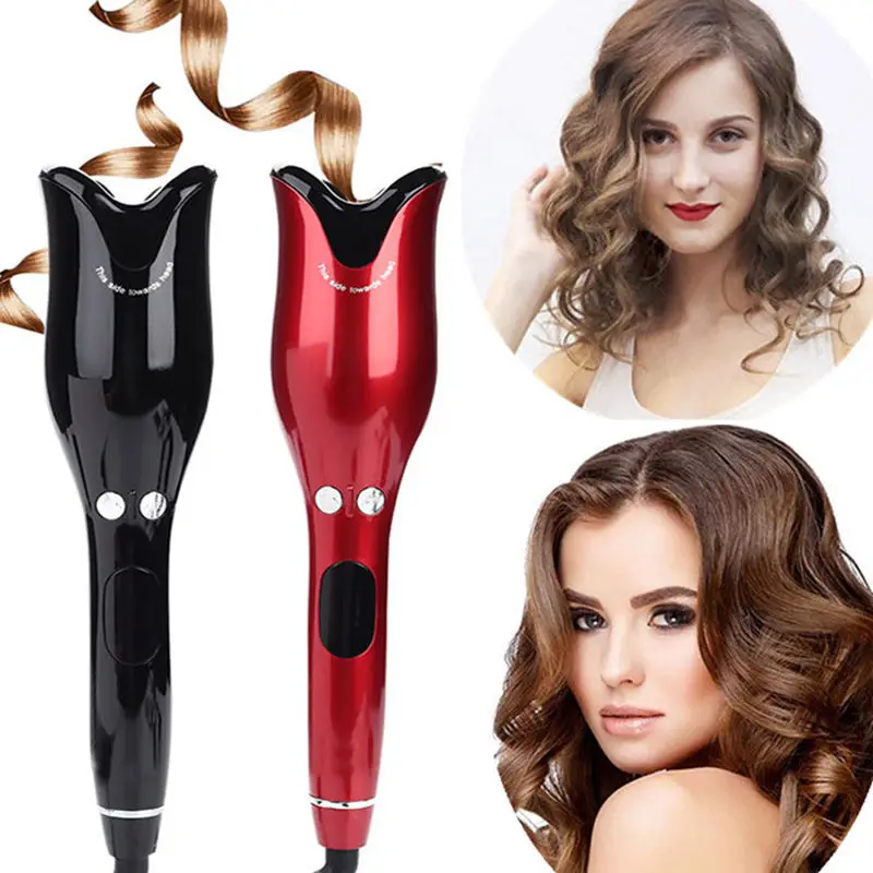 Multi-Automatische Haar Curler Haar Curling Eisen LCD Keramik Rotierenden Haar Waver Magie Curling Zauberstab Eisen Haar Styling Werkzeuge