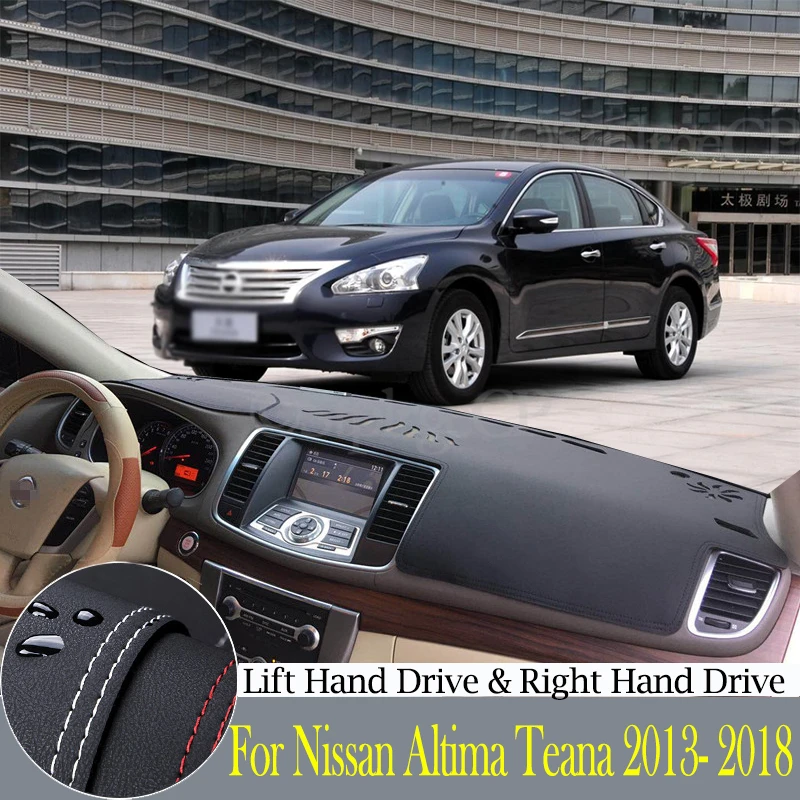 

High-quality leather instrument panel protection pad and light-proof pad for Nissan Altima Teana L33 2013- 2018 car accessories