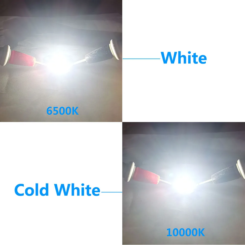 LED 3V 3535 5050 1-3W 5W 10W 18W Pełna moc Latarka LED Światła samochodowe Koralik biały 6500K 10000K z 20MM aluminiową płytką PCB