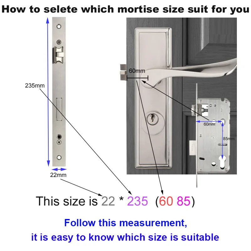 RAYKUBE T012 Smart Fingerprint Door Handle TTlock Keyless Smart Digital Door Lock Electronic Door Lock Iron Door Wooden Door