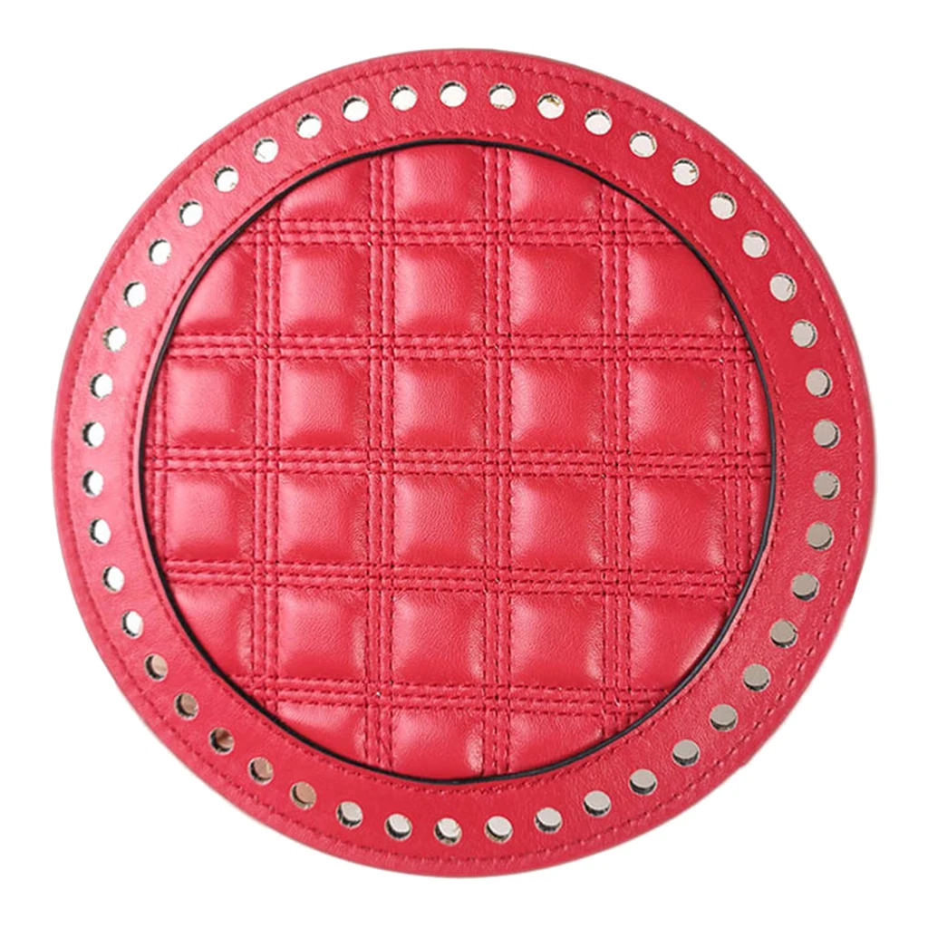 Round Design Crochet Bag Bottom Shaper Cushion Pad Insert Base for Purse Making Women Bag Diy Accessory