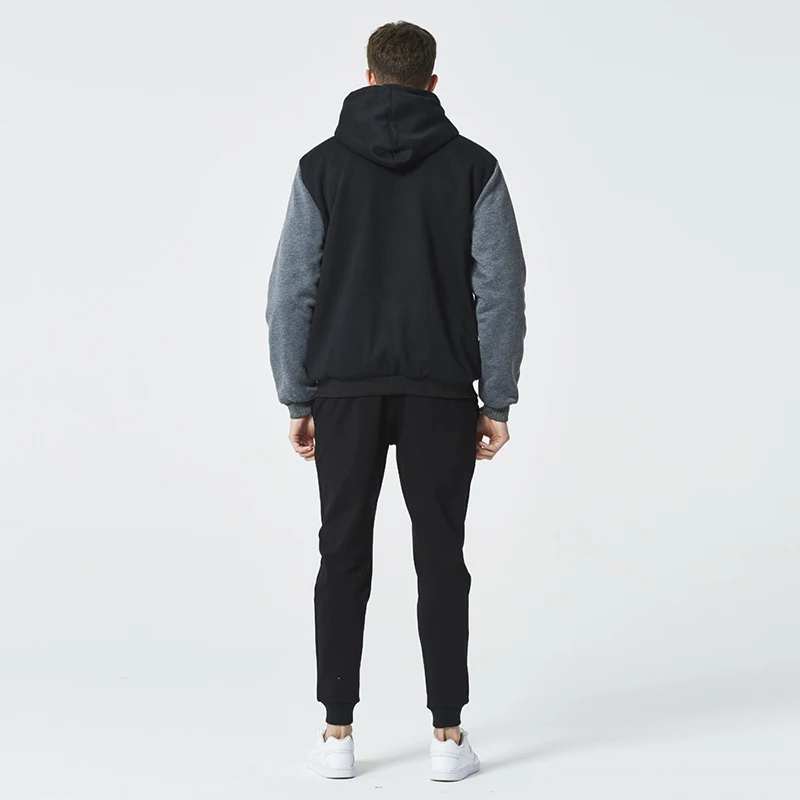 Männer Winter Jacke Camouflage Verdicken Jacken Mit Kapuze Fleece Langarm Unten Jacke Mann Casual Streetwear männer Kleidung – Detail 3